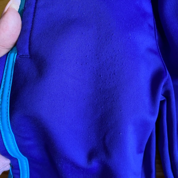 Adidas Girl’s Tracksuit Outfit Dark Purple - Picture 15 of 16